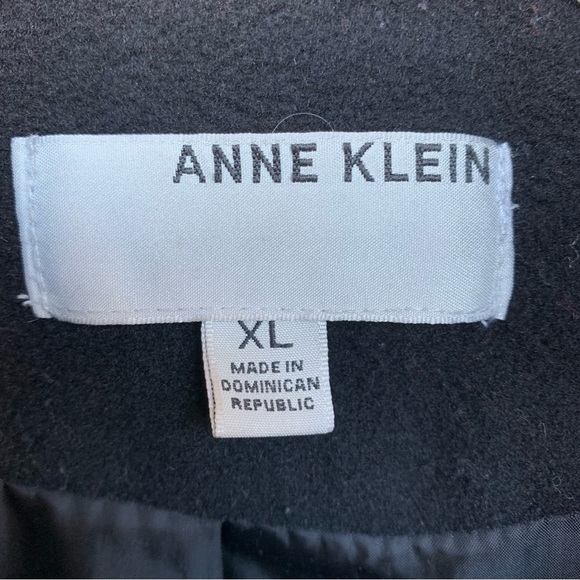 Double breasted wool blend coat by Anne Klein   size XL - Picture 2 of 11